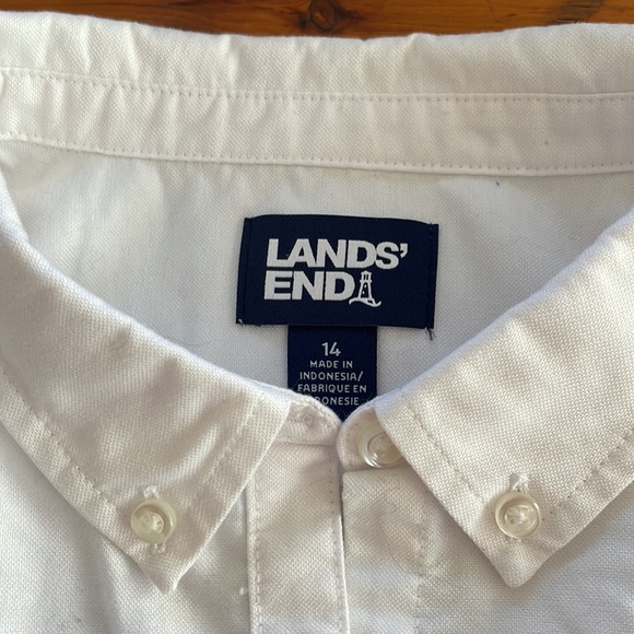 Lands End Uniform Shirt - Picture 2 of 3